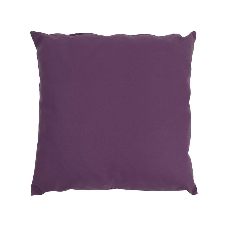 F-CW150-PR for 40cm x 40cm Owa cushion - purple leatherette fabric