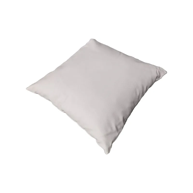 F-CW150-WH for 40cm x 40cm Owa cushion - white leatherette fabric