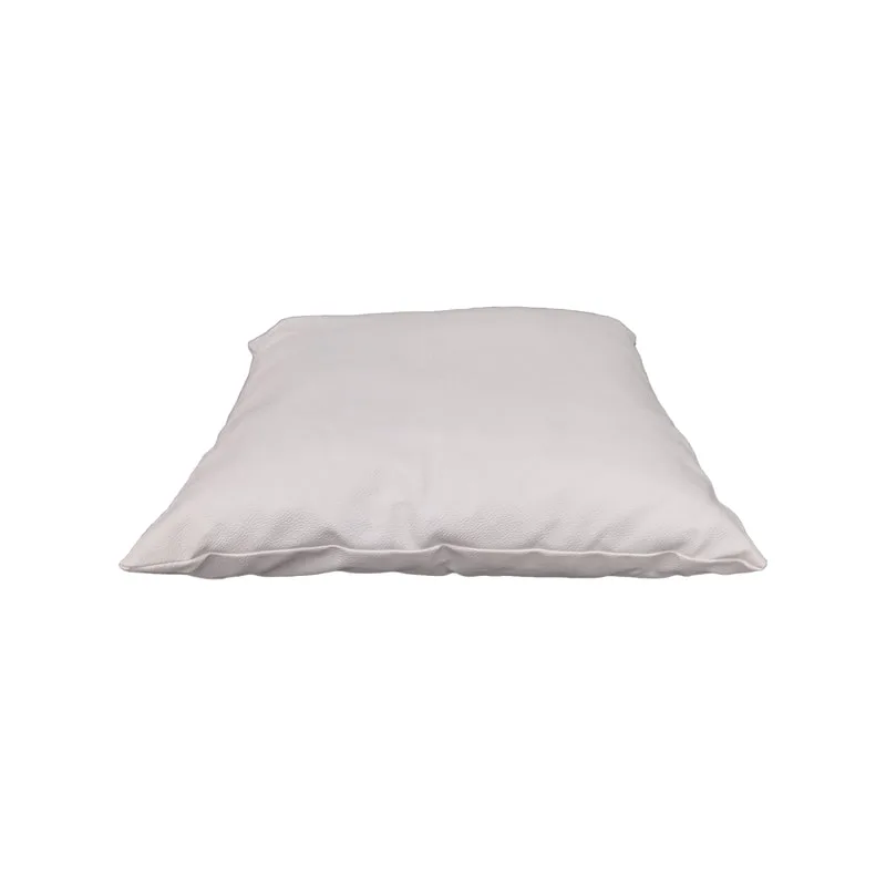F-CW150-WH for 40cm x 40cm Owa cushion - white leatherette fabric
