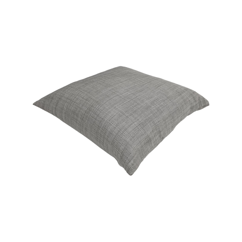 F-CW163-GY for 40cm x 40cm Swan cushion in mid grey cotton fabric