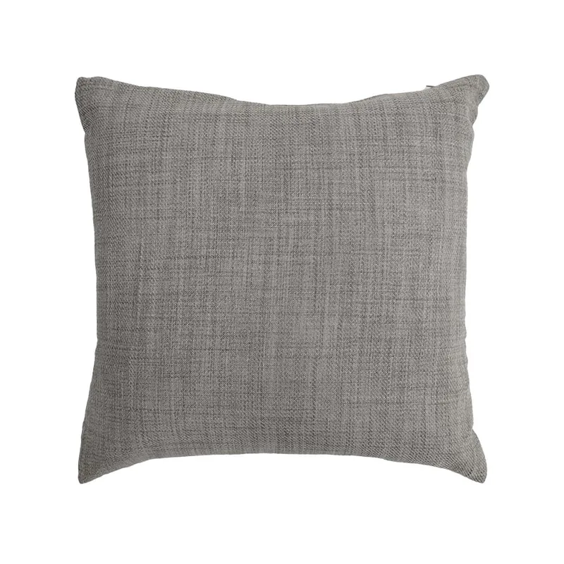F-CW163-GY for 40cm x 40cm Swan cushion in mid grey cotton fabric