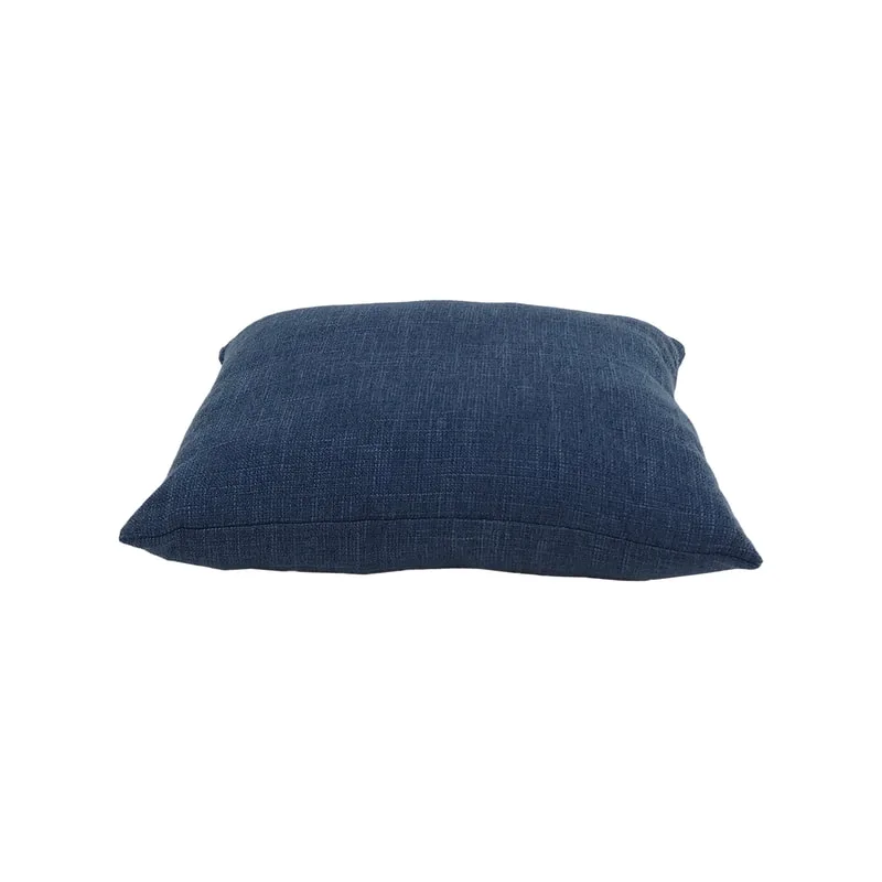 F-CW164-DB for 40cm x 40cm Ellie cushion in dark blue jute fabric