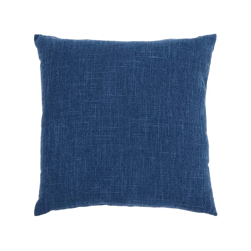 F-CW164-DB for 40cm x 40cm Ellie cushion in dark blue jute fabric