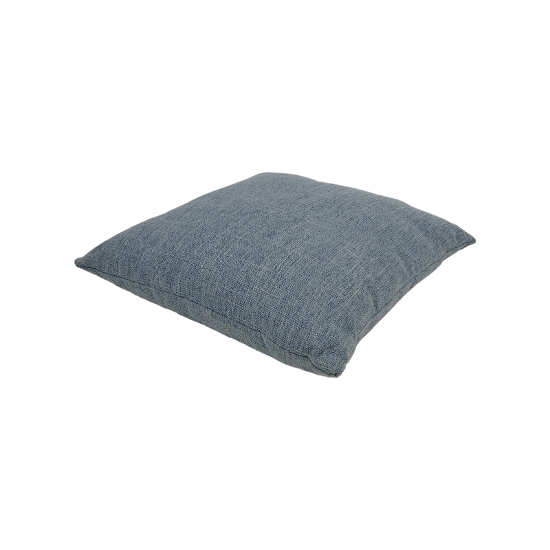 F-CW164-LB for 40cm x 40cm Ellie cushion in light blue jute fabric