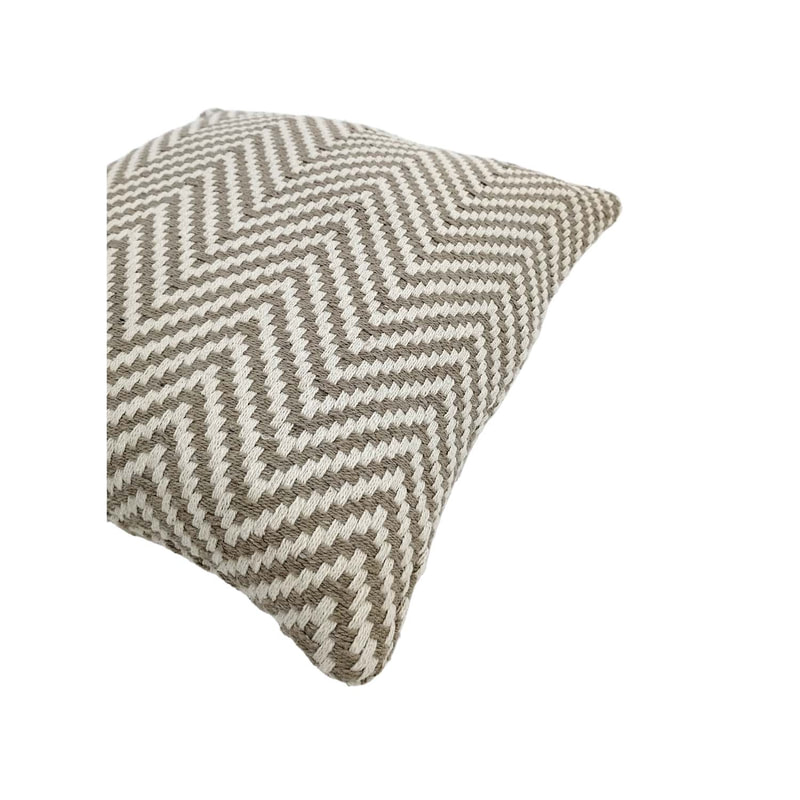 F-CW201-BR Stacey cushion in brown pattern