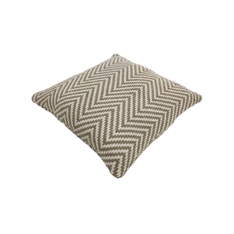 F-CW201-BR Stacey cushion in brown pattern