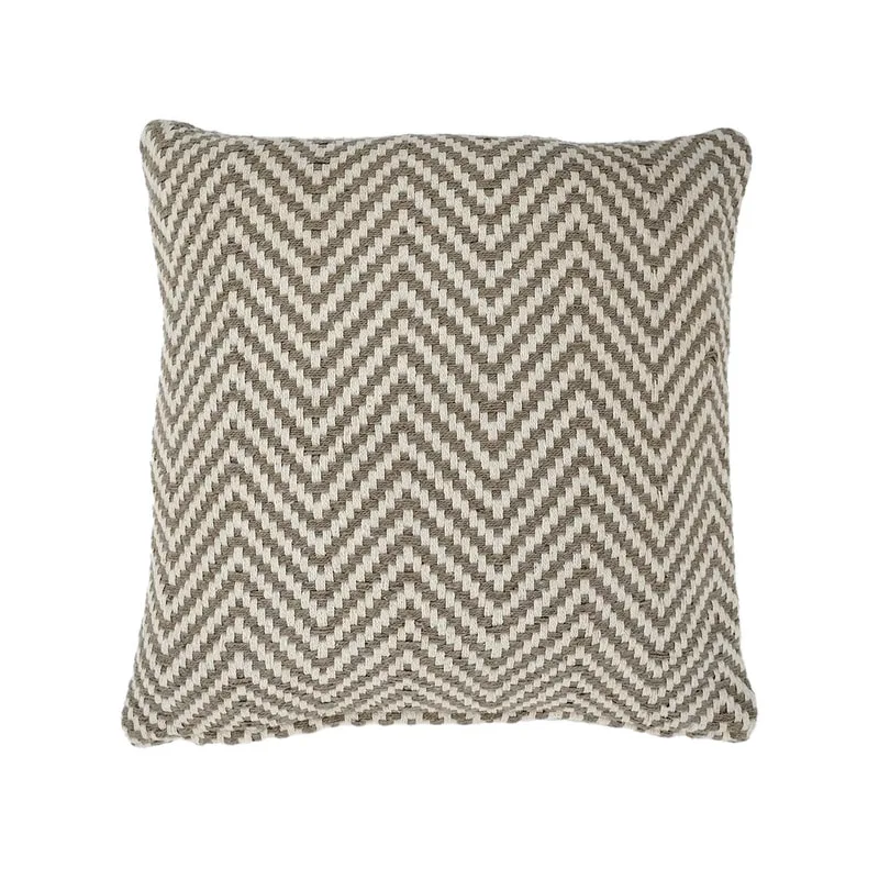 F-CW201-BR Stacey cushion in brown pattern