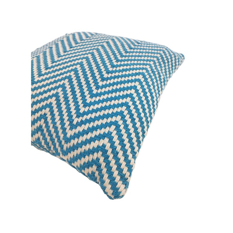 F-CW201-SB Stacey cushion in sky blue pattern