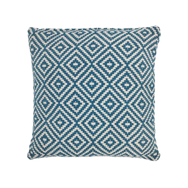 F-CW204-MB Eloise cushion in midnight blue pattern