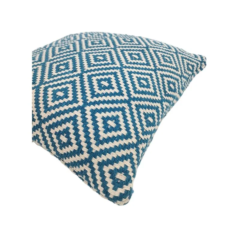 F-CW204-MB Eloise cushion in midnight blue pattern