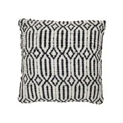 Harrison Cushion - Silver  F-CW209-BW