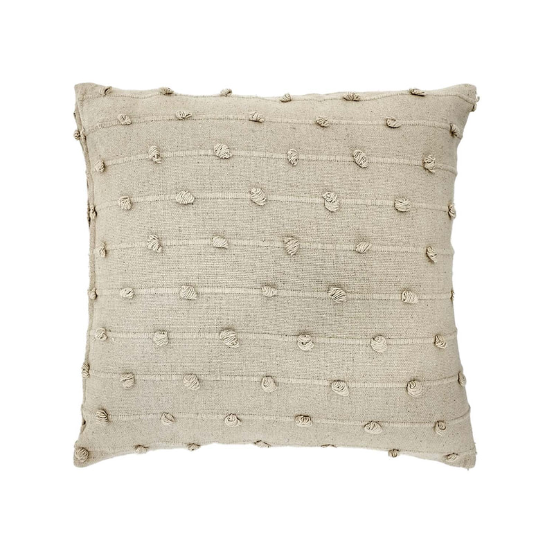 F-CZ204-CR Fennco cushion in cream fabric