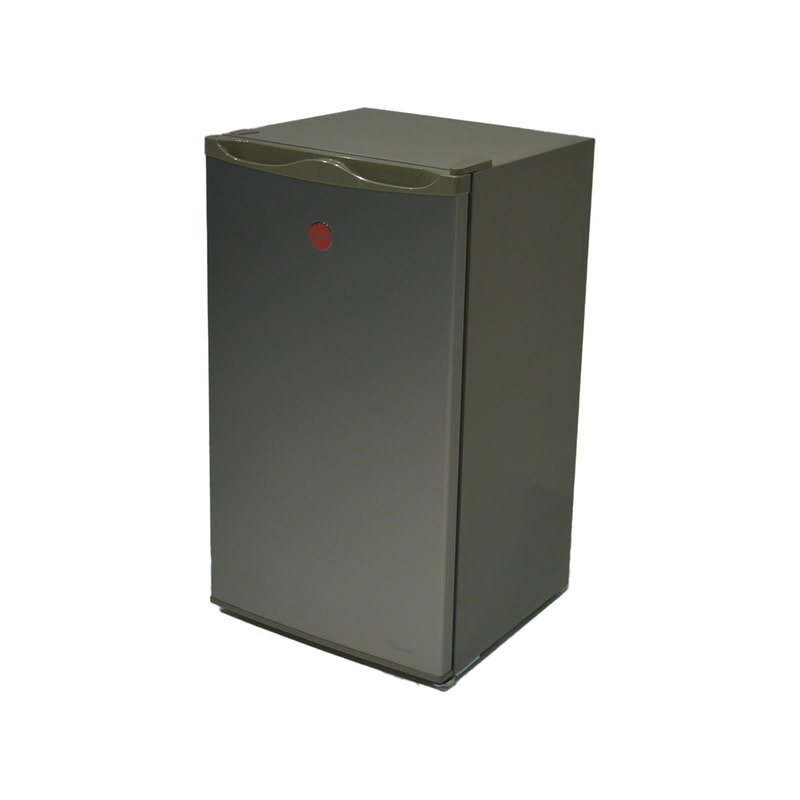 F-EL103-GY Type 3 Hoover fridge in mid grey (90L)