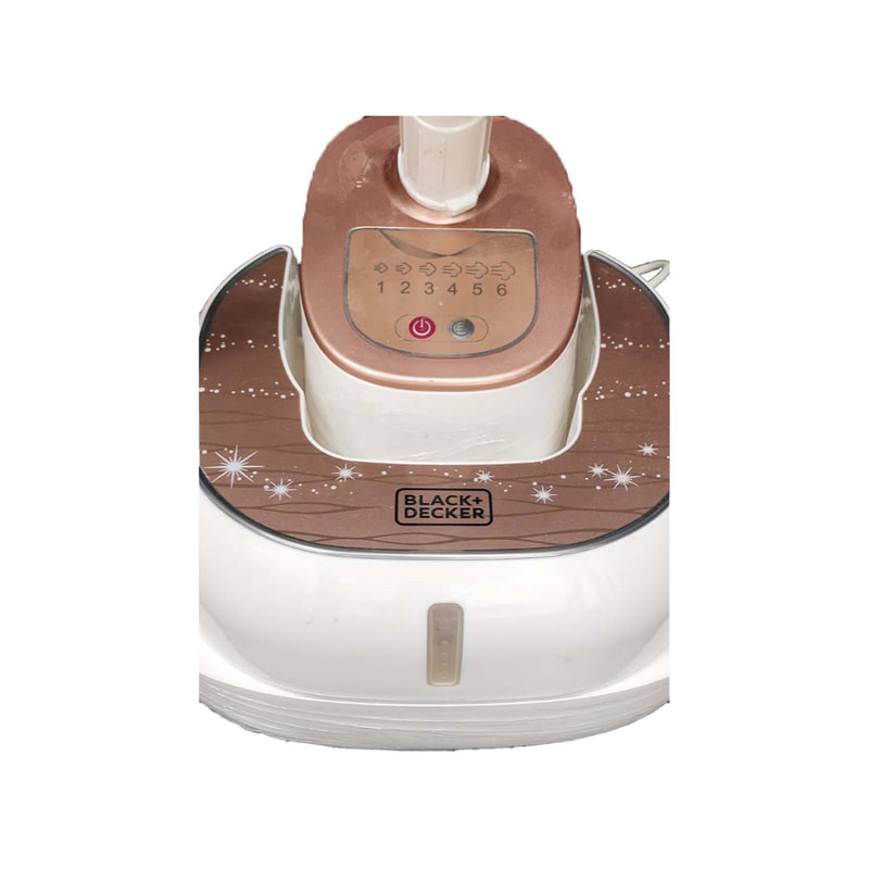 F-EL111-WC Type 3 Black & Decker standing steamer in peach