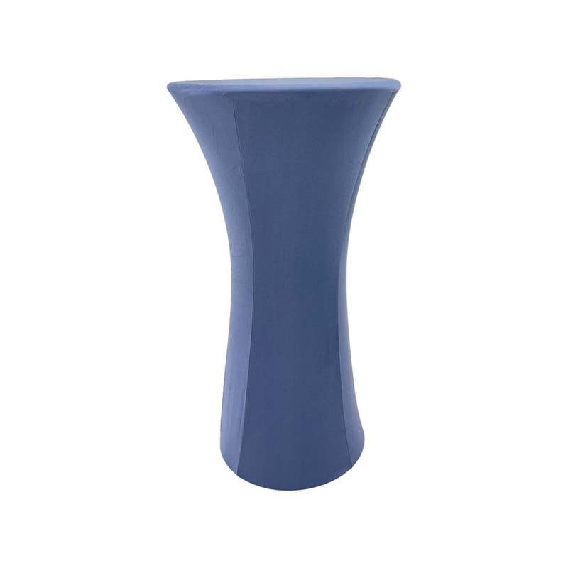 F-HT102-GY Vella high table with grey stretched cover