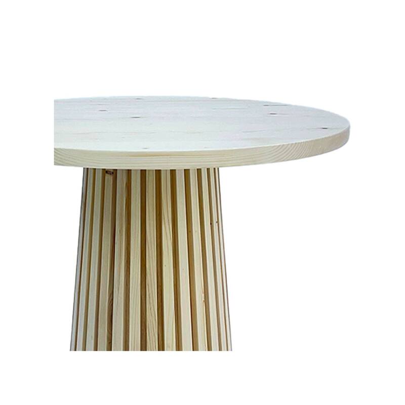 F-HT103-NT Roma High Table in natural wood