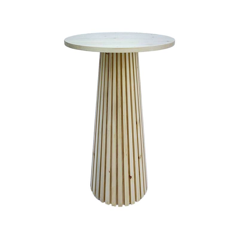 F-HT103-NT Roma High Table in natural wood