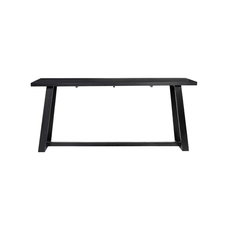 F-HT109-BL Sloane bar table in black hardwood finish