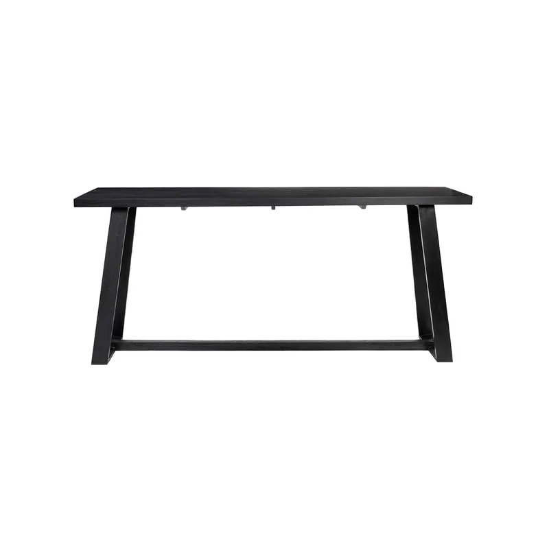 F-HT109-BL Sloane bar table in black hardwood finish