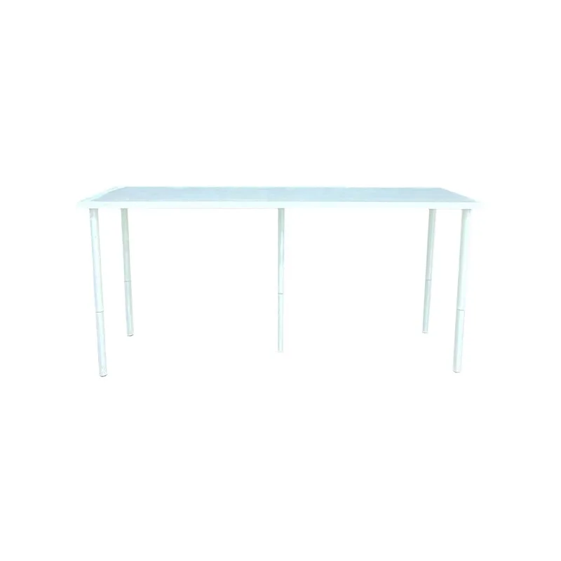 F-HT122-WH Normann high table with white wooden top & adjustable legs