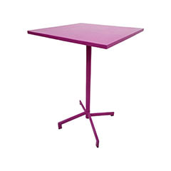 F-HT147-HP Austin high table in hot pink powder coated finish with folding top