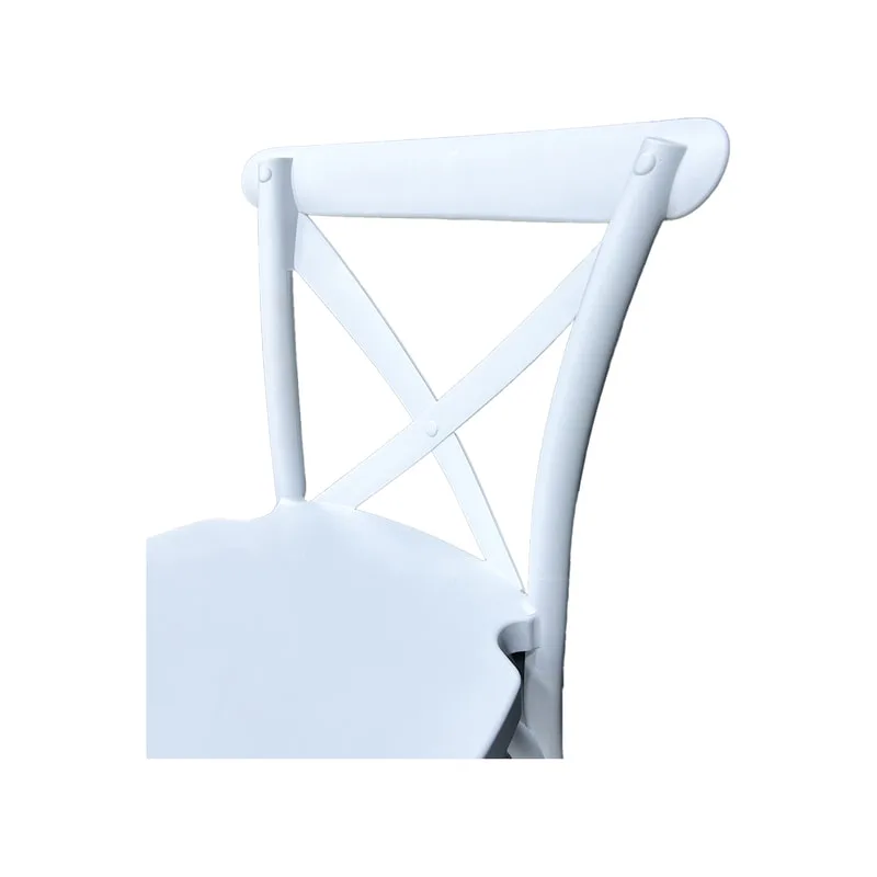 F-KC102-WH Carissa kids chair in white