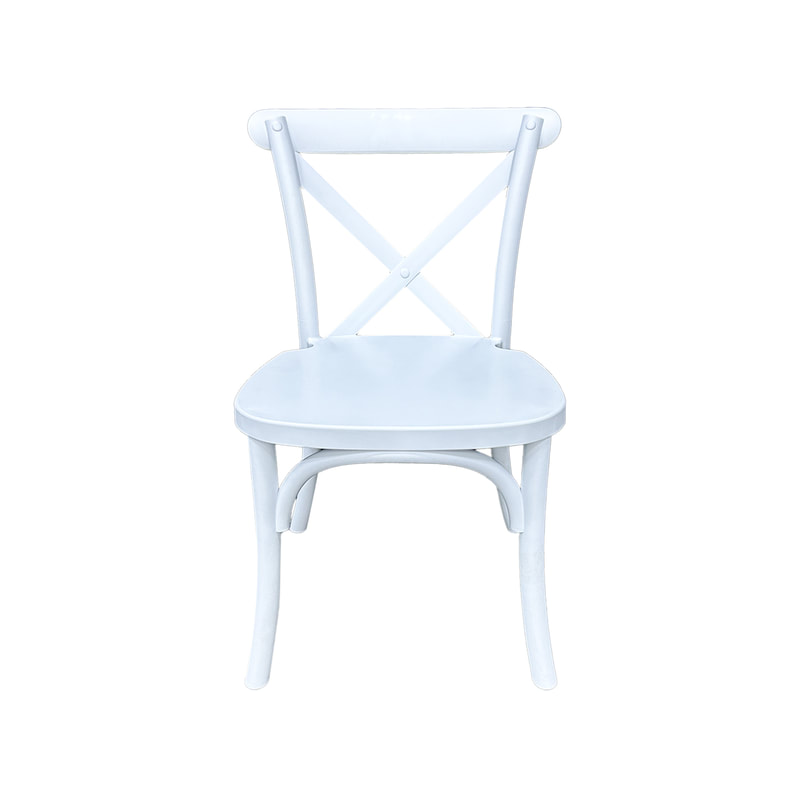 F-KC102-WH Carissa kids chair in white