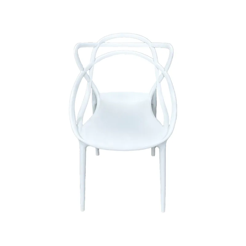 F-KC107-WH Billy kids chair in white plastic