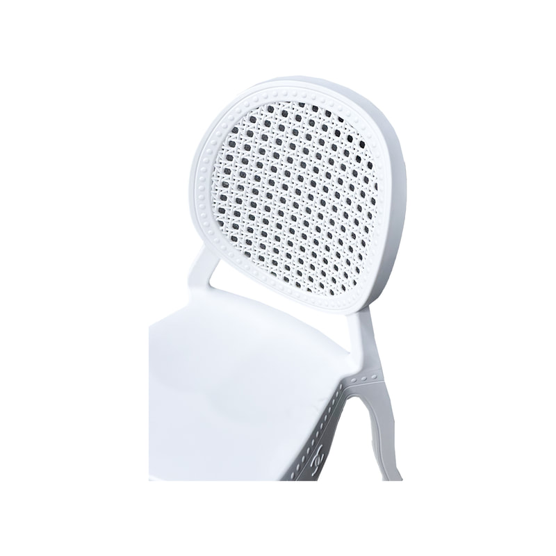 F-KC108-WH Sammy kids chair in white plastic