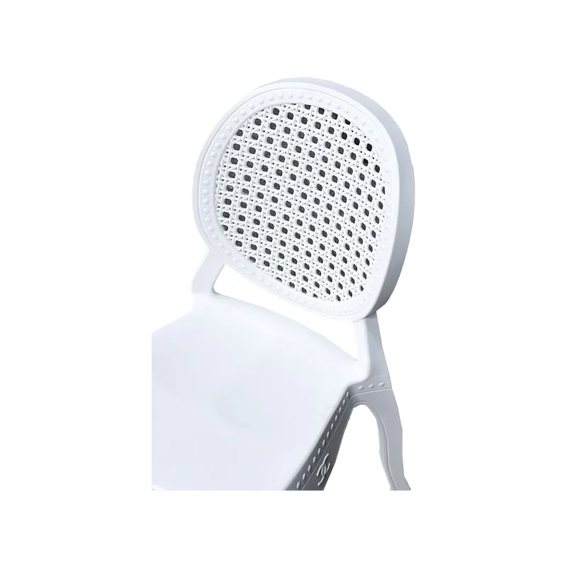 F-KC108-WH Sammy kids chair in white plastic