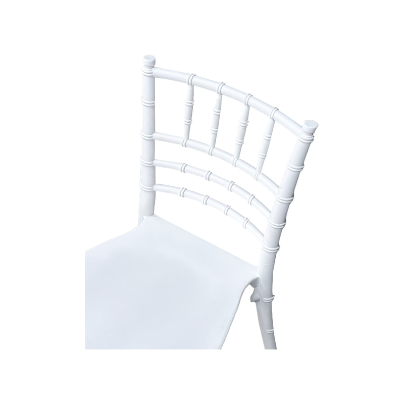 F-KC109-WH Chivari kids chair in white plastic