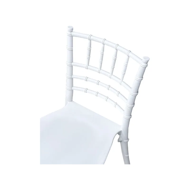 F-KC109-WH Chivari kids chair in white plastic
