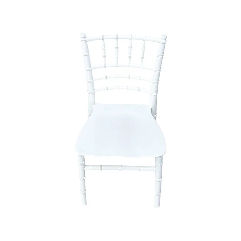 F-KC109-WH Chivari kids chair in white plastic