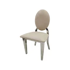 Silver Dior Barstool - Cream ​F-BS132-CR