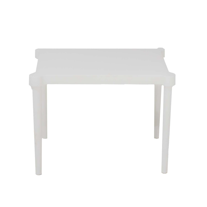 F-KT106-WH Kraft kids table in white plastic