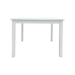 F-KT117-WH Zen kids table with white spray painted top and legs