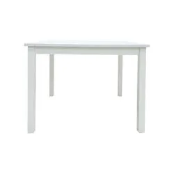 F-KT117-WH Zen kids table with white spray painted top and legs