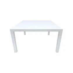 F-KT118-WH Emman kids table in metal with white spray painted top and legs