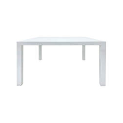 F-KT118-WH Emman kids table in metal with white spray painted top and legs