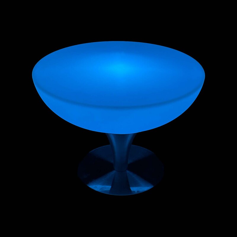 F-LD110-MC Luxe LED coffee table with remote control