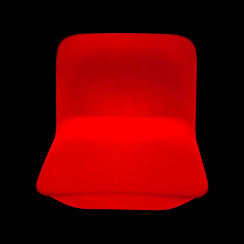 F-LD112-MC Luxe LED low single seater with remote control 
