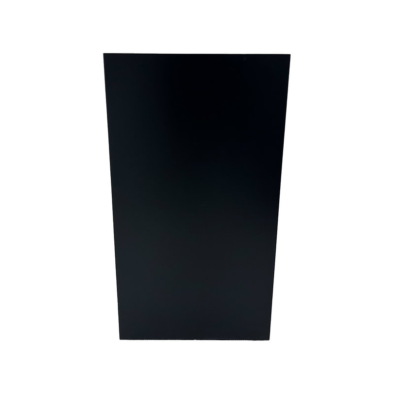 F-LE107-BL Type 7 lectern in black paint finish