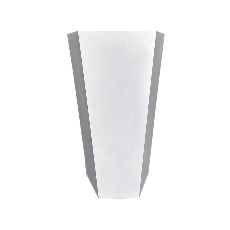 F-LE107-WH Type 7 lectern in white paint finish