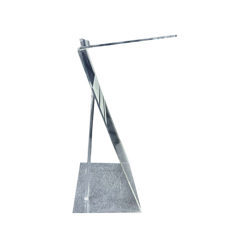 F-LE108-AC Type 8 lectern in clear acrylic