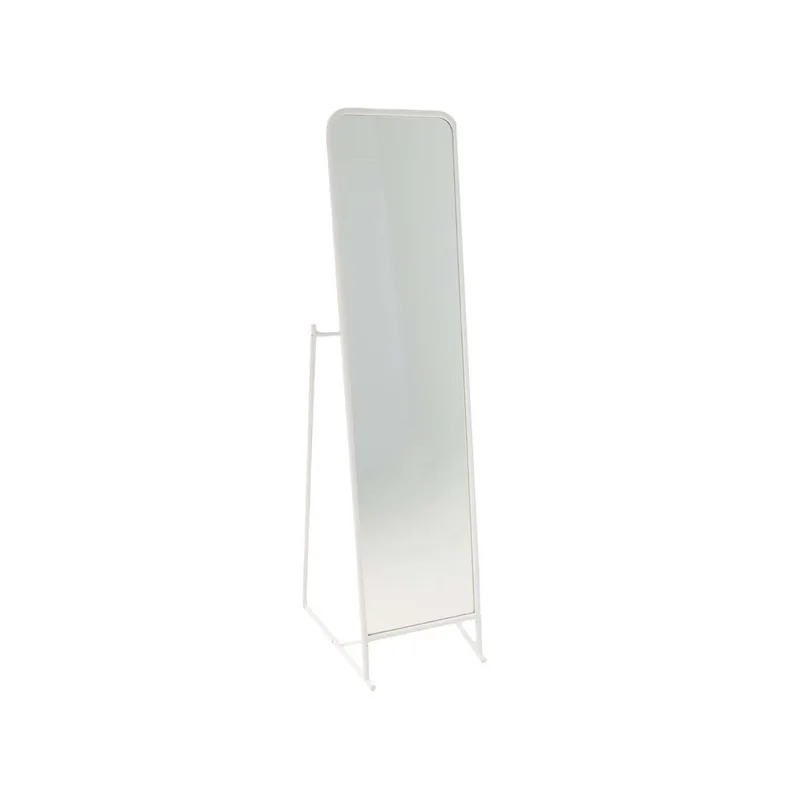 F-MI153-WH Astrid full height mirror with a white metal frame