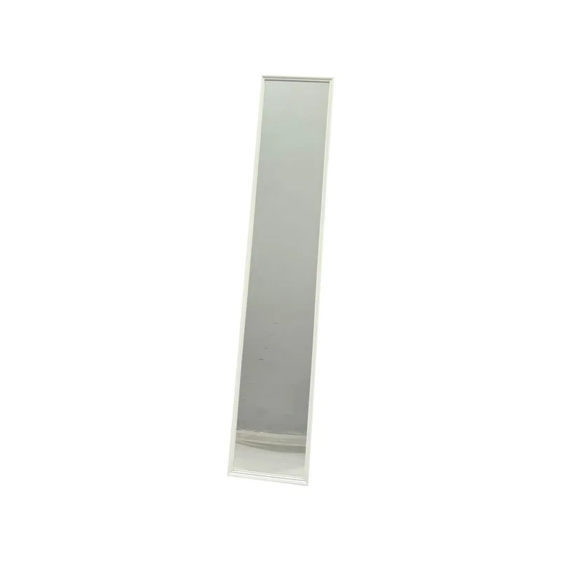 F-MI155-WH Caddie full height standing mirror with white frame