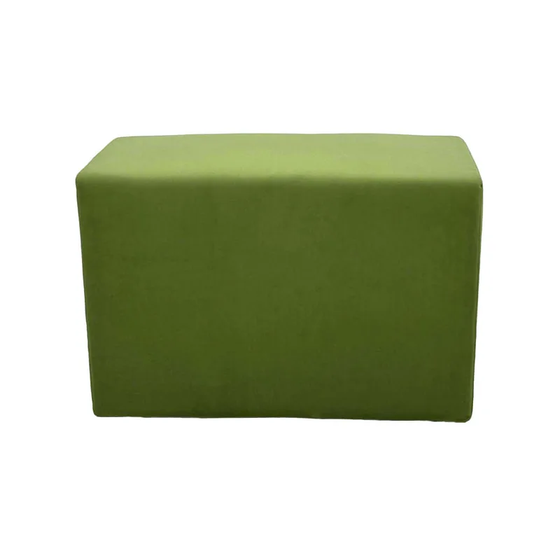F-OT106-SG Endless Lounge Ottoman Type F in sage green velvet
