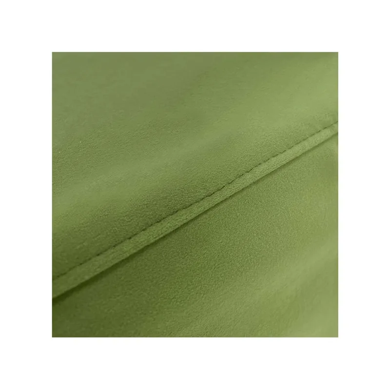 F-OT107-SG Endless Lounge Ottoman Type G in sage green velvet