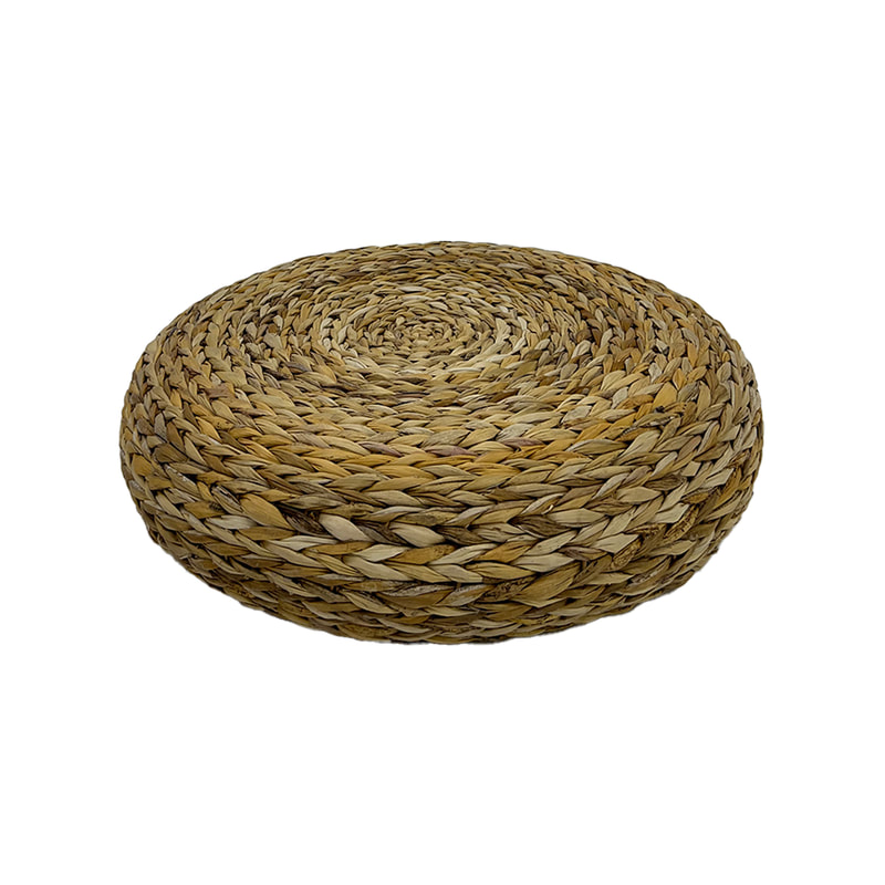 F-PF105-NT Darma natural rattan pouffe