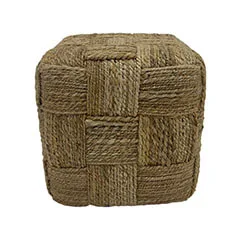 Berber Pouffe - Natural F-PF123-NT